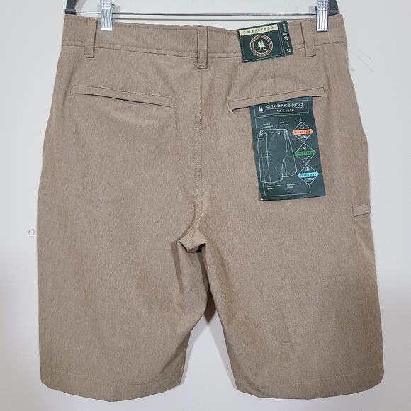 G.H.Bass Co Performance Khaki Mens Short Size 32 - Picture 4 of 9